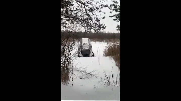 Испытание пошло не по плану Вездехода "ТЕХНИК"!
