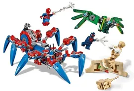 Конструктор Marvel Super Heroes Паучий вездеход совместим с LEGO 76114