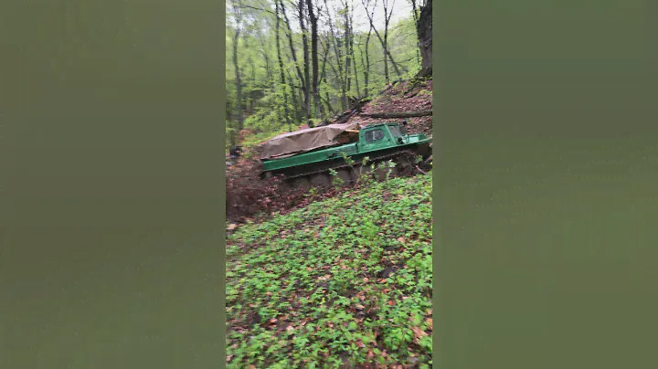 ГАЗ-71 подъем на гору
