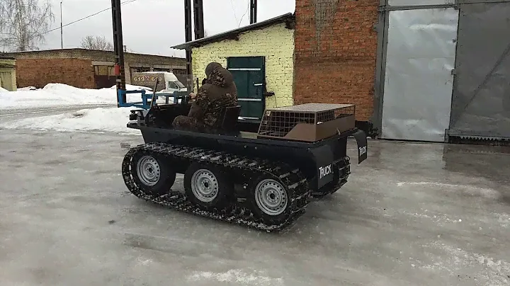 Обкатка вездехода Добрыня Сафари