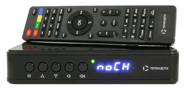 Комплект спутникового ТВ Телекарта EVO 09 HD IR + «Супрал» 0,6 + карта "Вездеход"-1