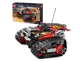 Конструктор Mould King Скоростной вездеход красного цвета с ДУ 13036; аналог Lego Technic 42065