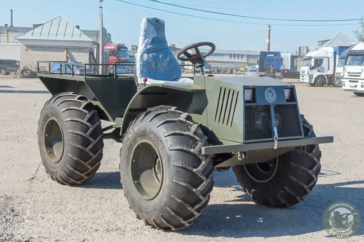 Болотоход и вездеход "Охотник-М"-0