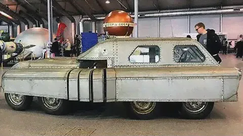 Челябинское чудо.Автомобиль-амфибия ,,Арго''.