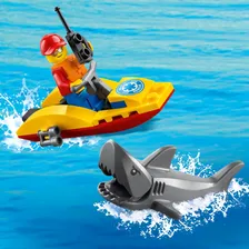 Конструктор LEGO City Пляжный спасательный вездеход 79 деталей
