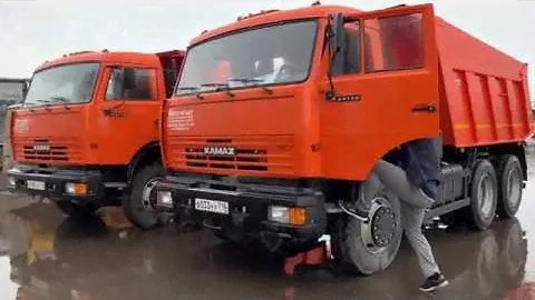 Самосвал КАМАЗ 65115 Евро-2 новый. Уехали в Благовещенск.