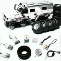 Конструктор Lepin 23011 Вездеход Авторос Шаман 8x8 - Technic 5360