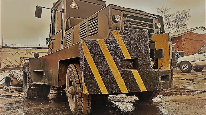 СВАП мотора ГАЗ на погрузчик. Установка двигателя ЗМЗ 511. Часть 1/3