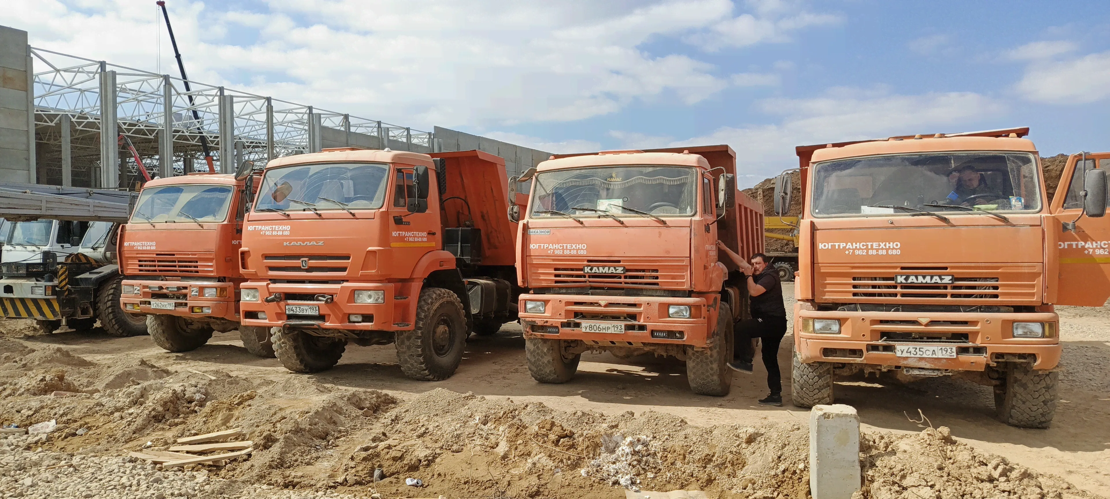 Самосвал вездеход КАМАЗ 65222