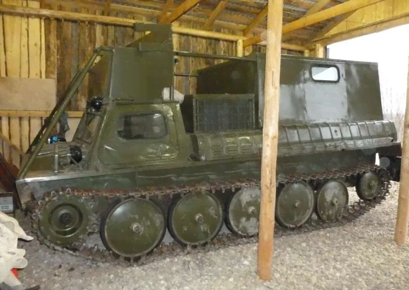 Гусеничный вездеход газ-71 гтс