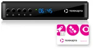 Комплект спутникового ТВ Телекарта EVO 09 HD IR + «Супрал» 0,6 + карта "Вездеход"