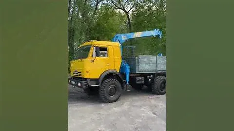 КамАЗ манипулятор вездеход
