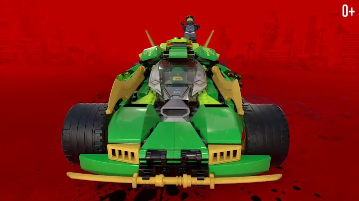 Погоня на "Ночном вездеходе ниндзя" - LEGO Ninjago
