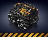Конструктор Mould King 20017 Вездеход «Шерп» с ДУ
