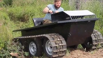 Вездеход Добрыня Мини по грязи